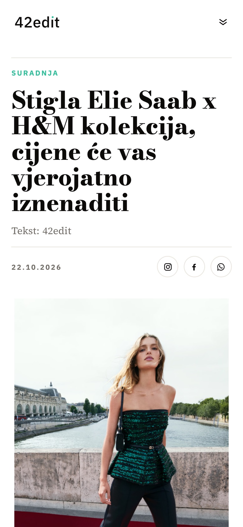 Logo and mobile, 42edit